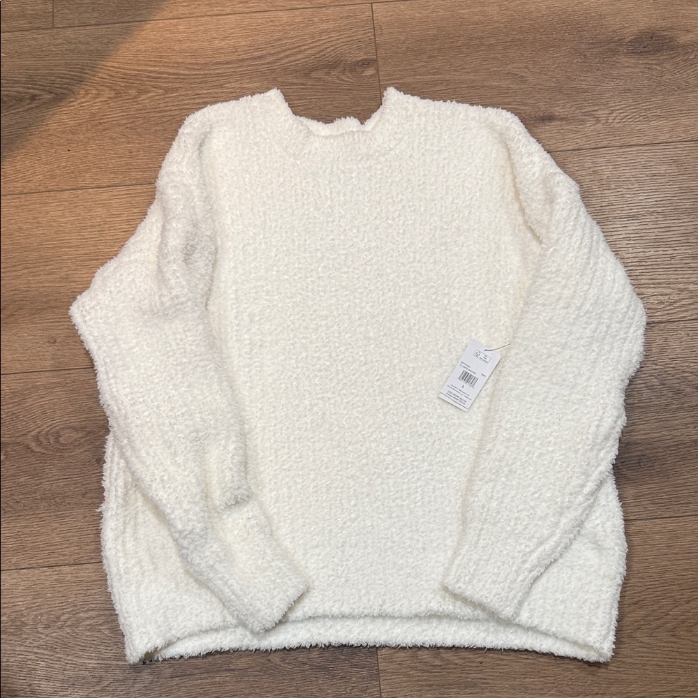 Volcom Soft Textured Cream Sweater